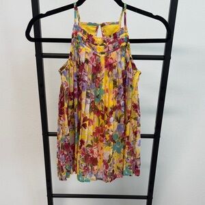 Floral Sleeveless Top